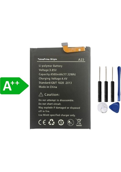 Hiking A23 Ile Uyumlu Ithal Pil Batarya