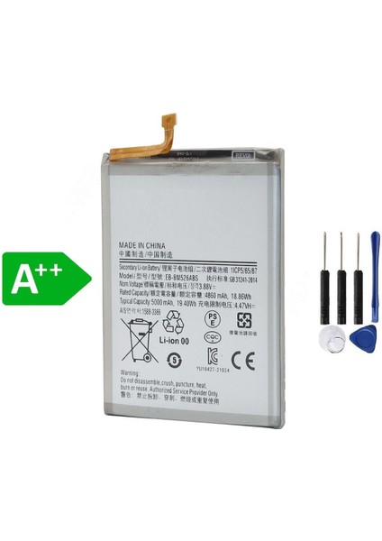 Samsung Galaxy M53 5g M536 Ile Uyumlu Ithal Pil Batarya