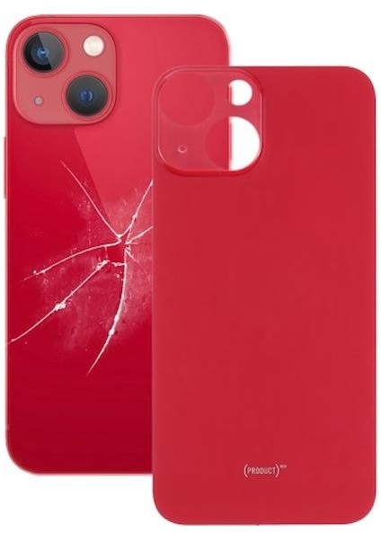 Apple iPhone 13 Uyumlu Arka Pil Kapağı Kırmızı