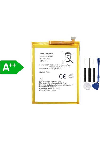 Infinix Hot 7 ile Uyumlu Ithal Pil BL39KX
