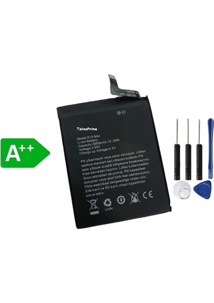 Reeder S19 Max Ile Uyumlu Ithal Pil Batarya