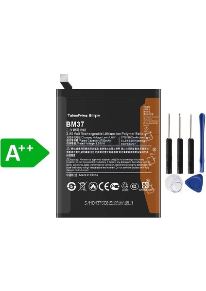 Xiaomi Mi 5s Plus BM37 ile Uyumlu Ithal Pil