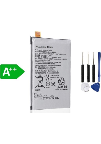 Sony Xperia L1 ile Uyumlu Ithal Pil G3313 G3312