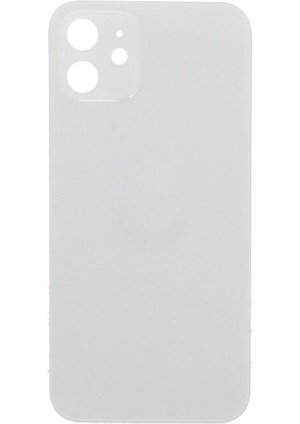Apple iPhone 12 Mini Uyumlu Arka Pil Kapağı Beyaz