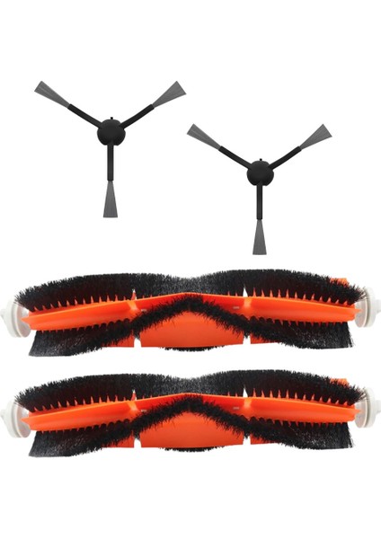 Xiaomi Vacuum Mop 2 Ultra (STYTJ05ZHMHW) Robot Süpürge ile Uyumlu 4'lü - Yedek Parça Seti