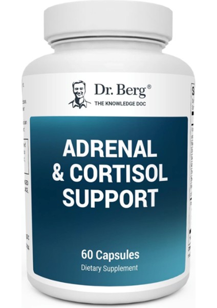 Adrenal Cortisol Support - Mood, Focus, Relaxation Stress 60 Capsul.usa Menşei.ozelsporcugıdaların'dan 3865