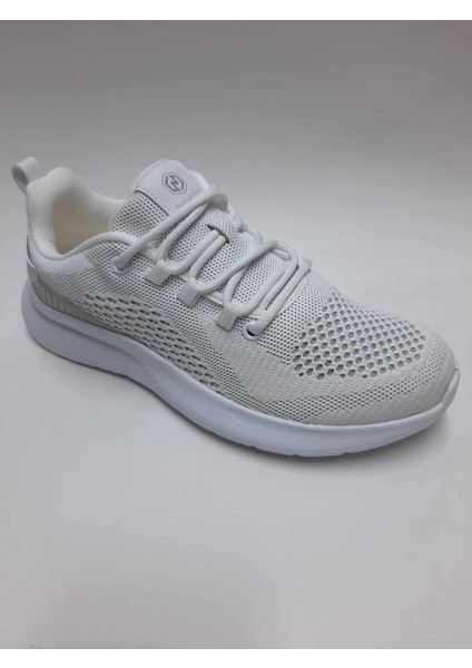 Beyaz Renk Triko Hafif Beyaz Taban Rahat Bağcıklı Esnek Yazlık Erkek Ayakkabı fiyatları
