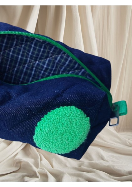 Denim Makyaj Çantası / Organizer fiyatları