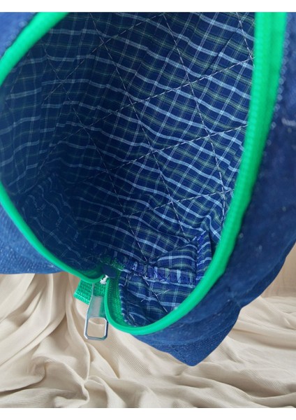 Denim Makyaj Çantası / Organizer indirimleri