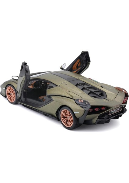 Lamborghini Sian Fkp 37 1/24 Yeşil Model Araba