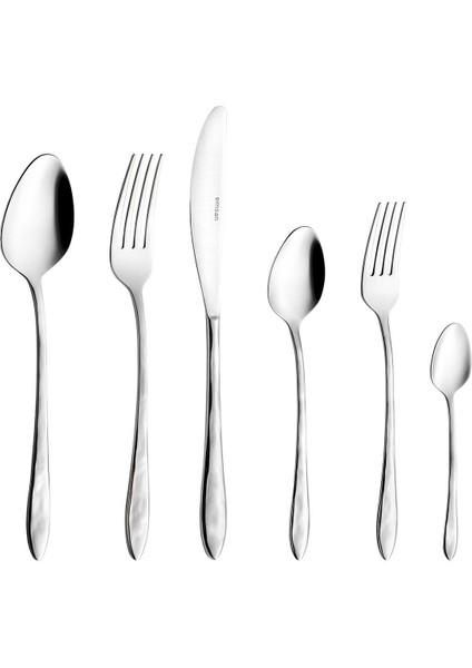 12 Kişilik Paslanmaz Çelik Çatal Kaşık Bıçak Takımı Kutulu fırsatları