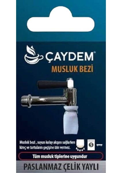 Osmanlı Musluk Bezi 6 Pk (30ADET) Çay Kazanı Musluğu Bezi