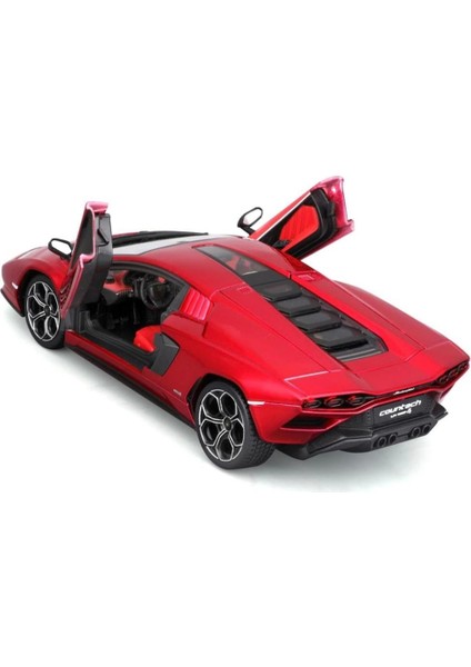 Lamborghini Countach Lpı 800-4 1/24 Kırmızı Model Araba fiyatları