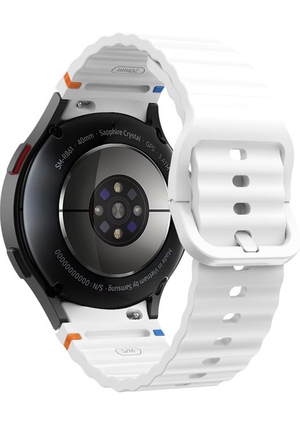 Samsung Galaxy Watch 4 5 6 7 Fe 40 40 44 Classic 42 43 46 47 mm Uyumlu Kavisli Silikon Kordon fiyatları