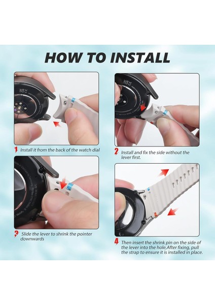 Samsung Galaxy Watch 4 5 6 7 Fe 40 40 44 Classic 42 43 46 47 mm Uyumlu Kavisli Silikon Kordon indirimleri