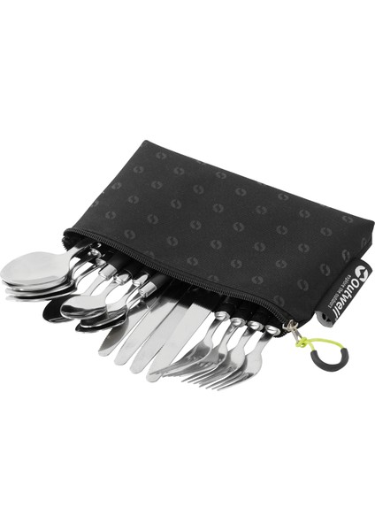 pouch cutlery set kamp & piknik çatal bıçak takımı