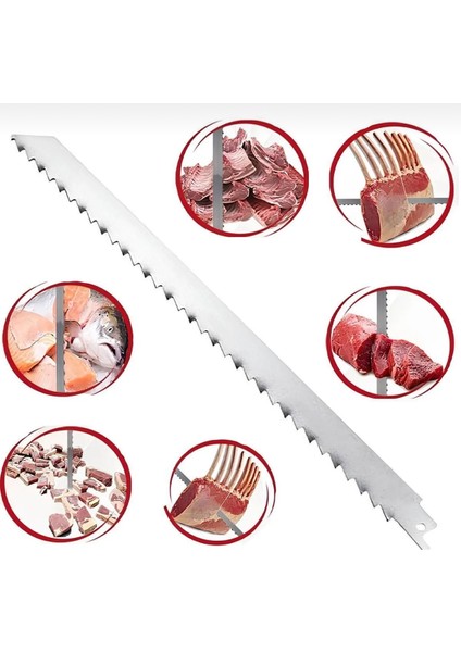 S1211K Kemik Kesme Tilki Kuyruğu Bıçağı 300 mm