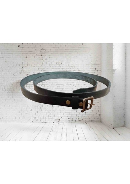 Sakleather Haki Renk Kadın Orijinal Deri Kemer fiyatları