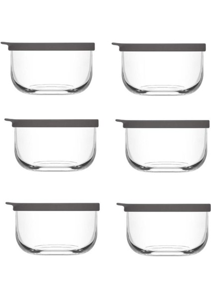 Renkli Cam Saklama Kabı Seti, 6 Parça, Pratik ve Şık Saklama Çözümü fiyatları