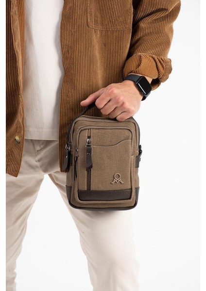 Kanvas Kumaş Erkek Postacı Çanta Omuz Çantası 20*12 cm Çapraz Askılı Omuz Çantası Mega Çanta fiyatları