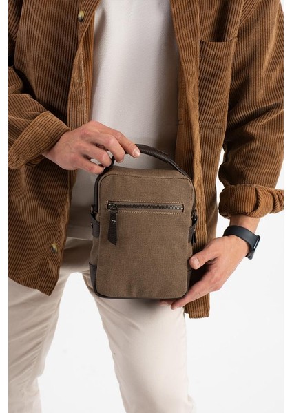 Kanvas Kumaş Erkek Postacı Çanta Omuz Çantası 20*12 cm Çapraz Askılı Omuz Çantası Mega Çanta modelleri