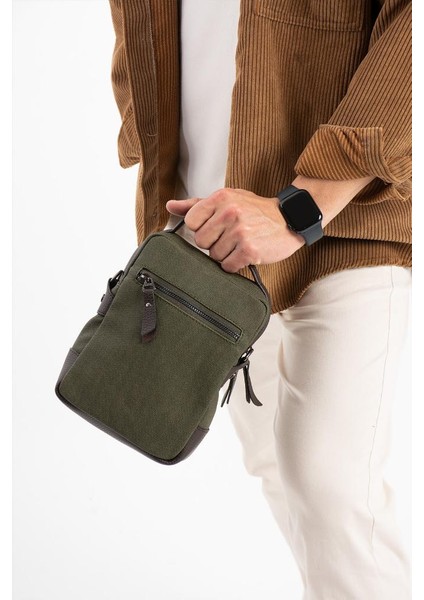 Kanvas Kumaş Erkek Postacı Çanta Omuz Çantası 20*12 cm Çapraz Askılı Omuz Çantası Mega Çanta modelleri