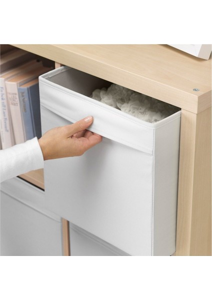 Kulplu Kutu, Oyuncak Kutusu, Organizer, Genişlik: 33 cm Derinlik: 38 cm Yükseklik: 33 cm fırsatları