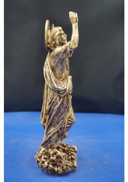 Peder St. John The Baptist Dekoratif Heykel Biblo – Ev Dekor & Hediyelik Aksesuar 25 cm