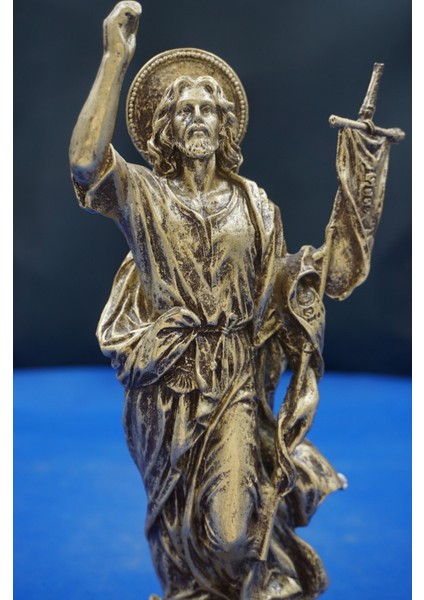 Peder St. John The Baptist Dekoratif Heykel Biblo – Ev Dekor & Hediyelik Aksesuar 25 cm