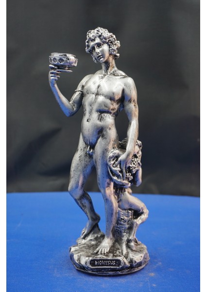 Dekoratif Dionysus Biblo Heykel – Ofis Dekorasyon Ev Dekor Hediyelik Aksesuar 25 cm