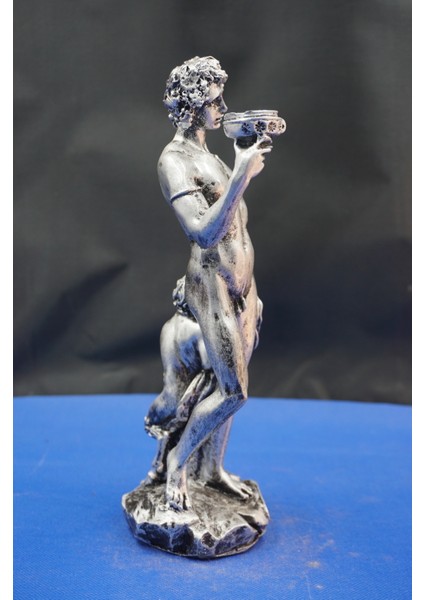 Dekoratif Dionysus Biblo Heykel – Ofis Dekorasyon Ev Dekor Hediyelik Aksesuar 25 cm