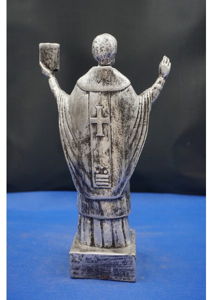 Peder St. Nicholas Demre Dekoratif Heykel Biblo – Ev Dekor & Hediyelik Aksesuar 25 cm