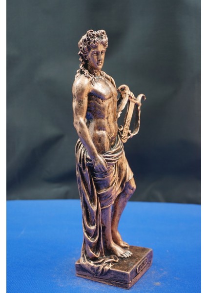 Antik Yunan Tanrısı Güneş ve Işık Tanrısı Apollo Heykel Biblo – Ev Dekor & Hediyelik Aksesuar 25 cm fırsatları
