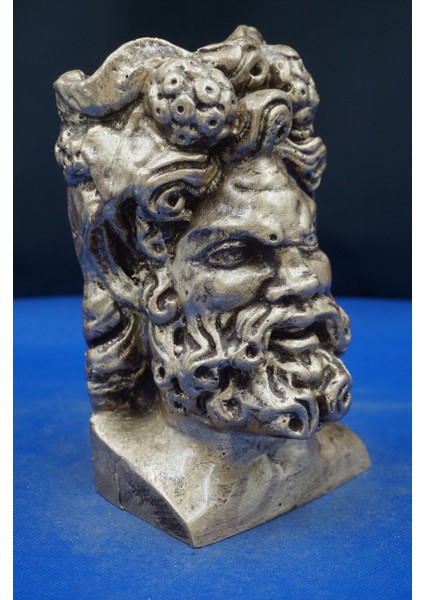 Altik Yunan Mitolojisi Silenus Başı Heykeli Biblo – Ev Dekor & Hediyelik Aksesuar (18 cm ) fiyatları