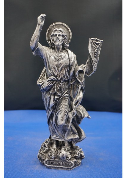 Peder St. John The Baptist Dekoratif Heykel Biblo – Ev Dekor & Hediyelik Aksesuar 25 cm