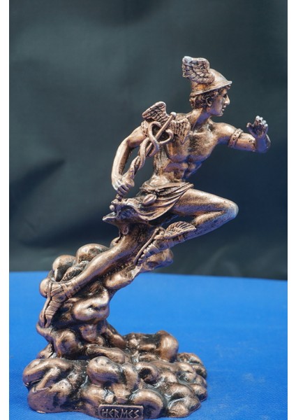 Antik Yunan Mitolojisi Hermes Biblo Heykel – Ofis Dekorasyon Ev Dekor Hediyelik Aksesuar 20 cm fiyatları