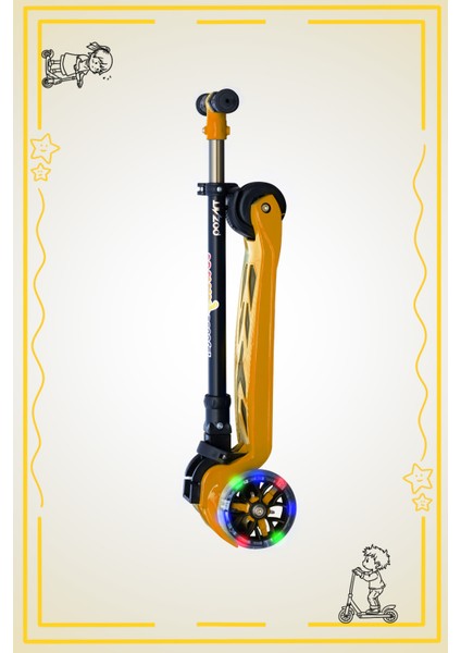 Scooter Yeni Winky 3tekerli LED Işıklı 3kademe90 Kilo Kapasite fiyatları