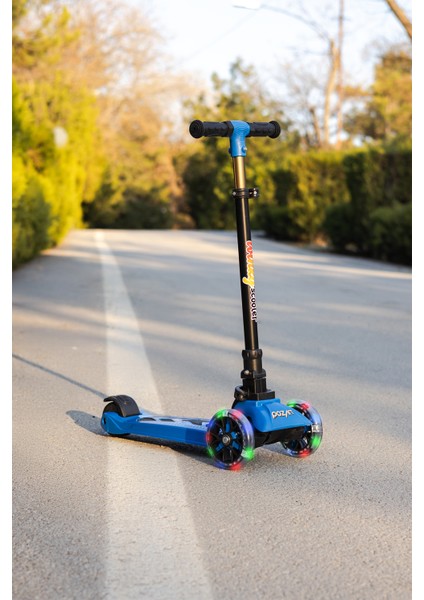 Scooter Yeni Winky 3tekerli LED Işıklı 3kademe90 Kilo Kapasite