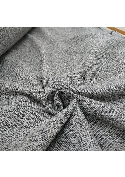 Açık Gri -Modern Keten Fon Perde -Pilesiz - Tek Kanat - MOD14 fiyatları