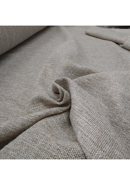 Koyu Krem -Modern Keten Fon Perde -Pilesiz - Tek Kanat - MOD15 fiyatları