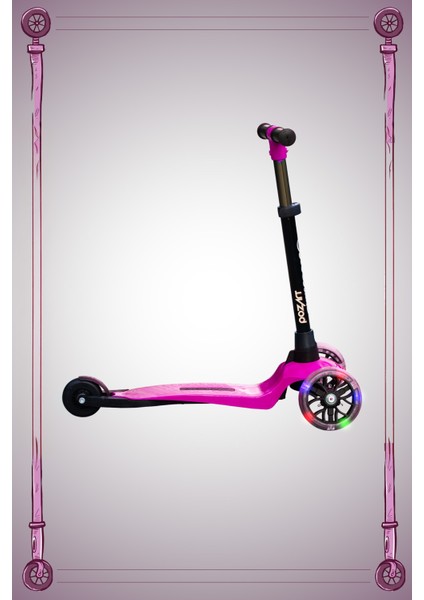 Scooter Yeni Leddy 3tekerli LED Işıklı 2+Yaş 50KILO Taşıma modelleri