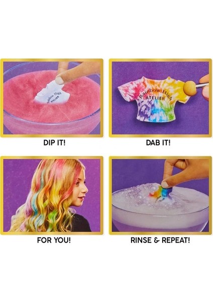Raınbow Hıgh 507598-81 Watercolor-Create Moda Bebek 4+