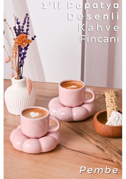 1 Adet Bulut Model Kahve Fincanı | Türk Kahvesi Fincanı 90 ml