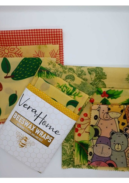 Verahome Balmumu Beeswax Saklama Bezi (40*40 Bez,30*30 Bez,25*25 Bez,20*20 Bez)