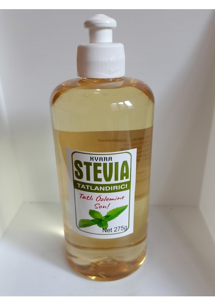 700 gr Kullanıma Hazır Sıvı Organik Stevia Doğal Tatlandırıcı ve Gıda Katkısı Sıcak Soğuk Içeçek ve Tatlı Kullanıma Uygun Şeker modelleri