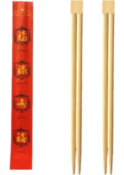 Bambu Çiftli Çubuklar, 24 cm, 10 çift, şık ve sağlıklı kullanım için ideal set modelleri