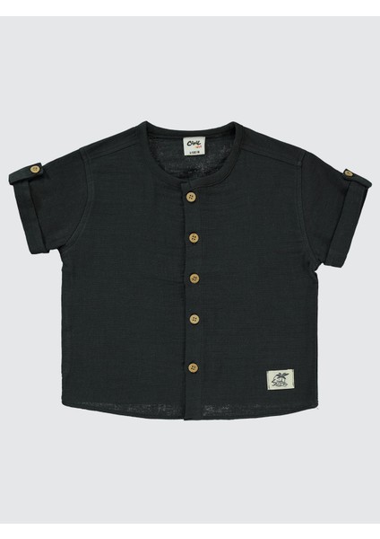 Erkek Bebek Gömlek 6-18 Ay Su Yeşili