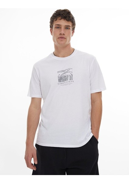 SEZONO Erkek Sıfır Yaka Kısa Kol Regular Siyah T-Shirt 1225841796089 fiyatları