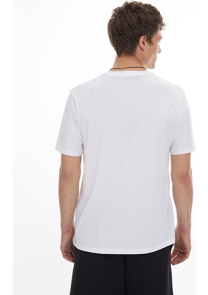 SEZONO Erkek Sıfır Yaka Kısa Kol Regular Siyah T-Shirt 1225841796089 modelleri