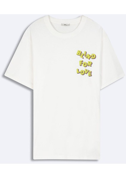 FEDERA Erkek Kısa Kollu Sıfır Yaka Sloganlı T-shirt 1225842956089